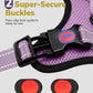 MIDOG No-Pull Dog Harness | Adjustable & Reflective Pet Harness Leash Set for Small Medium Large Dogs Walking, Training| No Choke, Front Clip, Soft Padded Vest with Easy Control Handle - Purple, L
