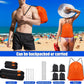TOBWOLF 26.3' x 52.6' Beach Volleyball Lines, Volleyball Court Lines with Metal Anchors & SandBags,Highly Visible Marking Sand Lines with Metal Anchors & SandBags for Sand Outdoor Grass Backyard