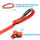 PetBonus Short Dog Leash, Safety Wrist Strap for Retractable Dog Leash, Reflective Design and Adjustable Soft Padded Handle, Extra Layer Security for Pet Stroller (Khaki Green)