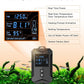 AQQA Aquarium Heater,64-95°F Fast Heating Double Quartz Glass Tube Fish Tank Heater,High-definition LCD Controller Displays Real-time Power,Anti-dry and Over-temperature Protection (1200W 210-330 Gal)