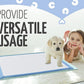 TidyFriend Dog Pee Pad Holder Tray Fits for 30” x 23” Pee Pads with Corner Lock Holes, Raised Edges, Non-Spill, Easy to Clean Silicone Dog Potty Tray Holder, For Indoor Floor Protection (Turquoise)