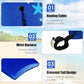 KOTEK 33/37/41 Inch Body Board with Wrist Leash, EPS Core, Dual Channel, HDPE Slick Bottom, Bodyboard for All Skill Levels & Wave Conditions