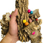 PINVNBY Macaw Toys, Extra Large Parrot Toys, Natural Wood Bird Chewing Toys for Large Birds Parrots African Grey Macaws Cockatoos Parkeets Eclectus Amazon Parrots