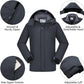 CAMEL CROWN Men's Mountain Ski Snow Jacket Waterproof Winter Coat Snowboarding Windbreaker Windproof Warm Hooded Snow Coat