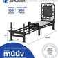 AeroPilates Reformer Home Workout Equipment, Pilates Machine w/Resistance