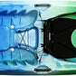 Perception Tribe 13.5 Sit on Top Tandem Kayak for All-Around Fun Large Rear Storage with Tie Downs