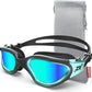 ZIONOR Swim Goggles, G1 MAX Polarized Anti-Fog Swimming Goggles for Men Women