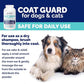 Coat Guard Dry Shampoo for Dogs and Cats - Extra Large 2 lbs Jar, Dog Dry Shampoo Powder, Waterless Dog Shampoo, Anti Itch Relief, Cedar Scented, Anti Dandruff, Hot Spots, Nature's Pure Edge