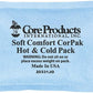 Core Products Soft Comfort CorPak – Reusable Hot & Cold Therapy Pack, Ice Pack for Injuries, No-Frost Compress for Muscle, Back & Joint Pain Relief – 3" x 5", Made in USA