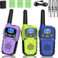 Walkie Talkies for Adults- WokTok Long Range Two Way Radio for Camping Hiking Hand Held Hiking Accessories Camping Gear Xmas Birthday Gift for Kids,SOS Siren,NOAA Weather Alert,3 Radios