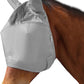 Harrison Howard UV-proof Multi-Function Fabrics Thick Fleece Padding Horse Fly Mask Half Face with Ears Original Grey Horse Large