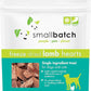 smallbatch Pets Premium Freeze-Dried Lamb Heart Treats for Dogs and Cats, 3.5 oz, Made and Sourced in The USA, Single Ingredient, Humanely Raise Meat, No Preservatives or Anything Artificial Ever