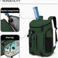 Kalesi Gym Duffle Tennis Bag Backpack 4-Way Waterproof with Shoes Compartment for travel Sport Hiking laptop (Forest green)