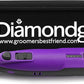 Diamondg Cordless Dog Nail Grinder with Quiet Sound & LED Tip for Large & Small Dogs, 4hrs. Runtime - Electric Dog Nail Trimmer, Heavy Duty Rotary Tool Alternative to Toenail Clippers & Filers