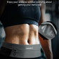 WATERFLY Running Belt Fanny Pack: Slim Waist Bag for Men Women, Workout Fitness Phone Holder for Exercise Marathon Jogging-Grey