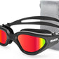 OMID Swim Goggles, P2 Polarized Swimming Goggles for Men Anti-fog Goggles Swimming for Adult Women