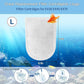 10 Packs Carbon Filter Cartridges for Whisper EX Filters, Replacement Filter Cartridges Large, Fits Whisper EX30/EX45/EX70 Filters