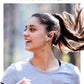 CXK Open Ear Headphones, Bluetooth 5.4 True Wireless Earbuds Bone Conduction Headphones with 60Hrs Stereo Sound, 0.27oz Lightweight Design Open Earbuds with Mic, IPX6 Waterproof Fit Running, Black