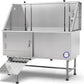 Flying Pig 62" Stainless Steel Pet Dog Grooming Bath Tub with Walk-in Ramp & Accessories (Left Door/Right Drain)