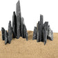 Natural Slate Stone Rocks 2 to 4 inch Aquariums Stone for Aquascaping,Terrariums,Reptile Enclosures,Paludariums, and Gardens-5lb