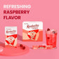 TEAZEN Raspberry Kombucha Tea, Hydration Drink Mix, Sugar Free, Live Probiotics & Prebiotics, 30 Sticks, 5.29oz