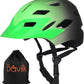 Kids Bike Helmet,Bavilk Kids Boys Girls Bike Helmets with LED Light Detachable Visor Children Youth Teen Multi-Sport for Skating Cycling Scooter Skateboard Adjustable & Lightweight 19.7"-22.4"