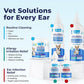 Vetnique Oticbliss Cat & Dog Ear Infection Treatment Drops - with 1% Hydrocortisone & MicroSilver BG for Dog Ear Infections - Vet Recommended Cat & Dog Ear Cleaner for Itchy Ear Relief