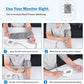 Blood Pressure Monitor, AILE Blood Pressure Machine Upper Arm Large Cuff(8.7"-16.5"), High Automatic Blood Pressure Monitors Cuff for Home Use, (BP) Manual Arm Blood Pressure Monitors, 2 * 99 Memory