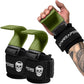 Gymreapers Weight Lifting Hooks (Pair), Heavy Duty Power Wrist Straps Hand Grip Support For Deadlifts, Pull Ups, Shrugs - Gym Gloves For Men and Women