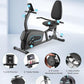 Exercise Bike Recumbent Exercise Bike for Home Stationary Bike Sturdy Quiet 8 Levels Large Comfortable Seat Heart Rate Handle & Device Holder 300 LB Weight Capacity