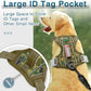 BARKBAY Dog Harness No Pull with ID Tag Pocket - Heavy Duty, Reflective, Easy Control for Large Dogs(Camo,L)