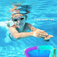 Kids Swim Goggles, Swimming Goggles for Kids with Nose Clip, Earplugs, Nose Bridge for Age 3-15