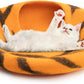 Woolygon Premium Felt Cat Cave Bed – Wool Kitty Beds Handcrafted Kitten Caves Bed for Indoor Cats - Made from 100% Eco-Friendly Merino Wool, Foldable Cat Hidewawy Covered Cat House Pod
