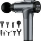 Massage Gun, Muscle Massage Gun for Athletes Handheld Electric Deep Tissue Back Massager, Percussion Massage Device for Pain Relief with 30 Speed Levels 9 Heads