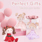 Soft Baby Doll Toys for Girls (12''), My First Christmas Dolls, Baby Rag Doll Plush Toys for Toddler Kids Infants -Baby Jinglebelle-Christmas Limited Edition
