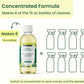 Good Natured Brand All-Purpose Cleaner Concentrate | Multi-Surface Cleaner | Natural Lemon Essential Oil | Multipurpose Cleaner Concentrate All Surfaces | Lemon Love | 8oz makes 128oz