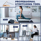 Professional Wooden Slant Board for Calf Stretching, Portable 5-Stretch Board for Knees, Non-Slip Foot Incline Board Physical Therapy Equipment Calf Stretch, Extra Side Handle for Carry