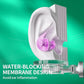 WATERTIME Waterproof Swimming Neckband Ear Plugs for Adults - Reusable Silicone Ear Plugs for Women & Men, Keep Ear Water Out for Swimming, Showering, Water Sports (Pink, One Size)