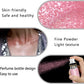 Hair and Body Glitter Spray, Holographic Glitter Highlighter Powder, Face Body Clothes Shiny Glitter, Loose Shimmer Hairspray Festival Rave Prom Accessories, 10g (03# Pink)