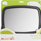 Munchkin Baby Car Mirror for Rear Facing Car Seats, Pivot 360 Baby in-Sight Adjustable Auto Mirror, Black