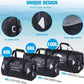 WILD HEART Waterproof Motorcycle Duffel Bag PVC500D Double-bottom With Rope Straps and Inner Pocket 40L 66L 100L for Kayaking, Camping, Boating,Motorcycle