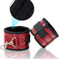6pcs Black PU Adjustable Straps Sports Training Fitness Gear Home Yoga Set