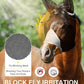 Hilltown Adjustable Fly Mask for Horse with Ears - UV-Block, Large Eye Space, Breathable, Built to Last, Comfort Fit - Horse Fly Mask for Daily Stable, Hot Weather Riding & Competition - Full, Grey