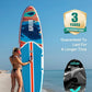 Niphean Inflatable Stand Up Paddle Board with SUP Accessories, Anti-Slip EVA Deck, 10’6’’ Inflatable Paddle Boards for Adults & Youth of All Skill Levels