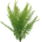 JIHAQUA Fake Fern Plants, Reptile Plastic Terrarium Decor, Reptiles Amphibians Tank Accessories for Crested Gecko Leopard Lizard Chameleon (Fern-L)