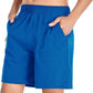 Men's Gym Shorts Sports Quick Dry Workout Running or Casual Training Short with Zipper Pockets