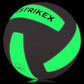 Official Size 5 Glow in The Dark Volleyball, Fluorescent Light Night Volleyball Soft Indoor Outdoor Volleyball Gift Luminous Night Light Ball for Game Gym Training Beach Play with Pump Kit