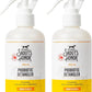 Skout's Honor Pet Detangler Spray - Hydrating & Conditioning with Avocado Oil & Probiotics, 97% Natural, Paraben & Sulfate-Free, softens for a More brushable Coat, Daily Use, 8oz, Honeysuckle, 2-Pack