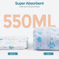 Male Dog Wrap, Disposable Dog Diapers, 40 Count, S (Waist 16.5”-19.7”), Wetness Indicator, Ultra Protection, Leak Proof, Super Absorbent, Soft