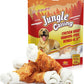 Jungle Calling Rawhide Free Dog Bones, 6.5" Real Chicken Wrapped Dog Chew Bones for Medium and Large Dogs Training Treats